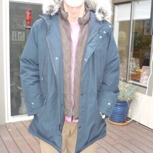 London Fog Navy Parka